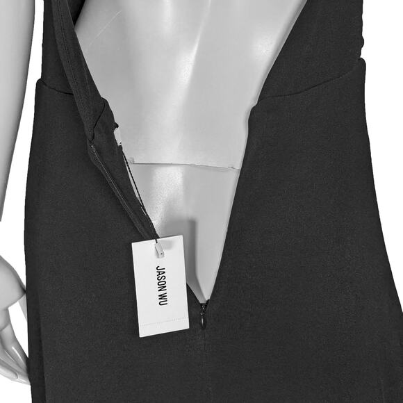 Jason Wu Black Sleeveless Maxi Dress with Slit - Picture 9 of 12